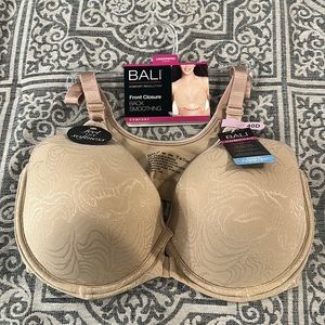 🆕 NWT  Bali Front Closure, Underwire, Back Smoothing - Comfort  50D